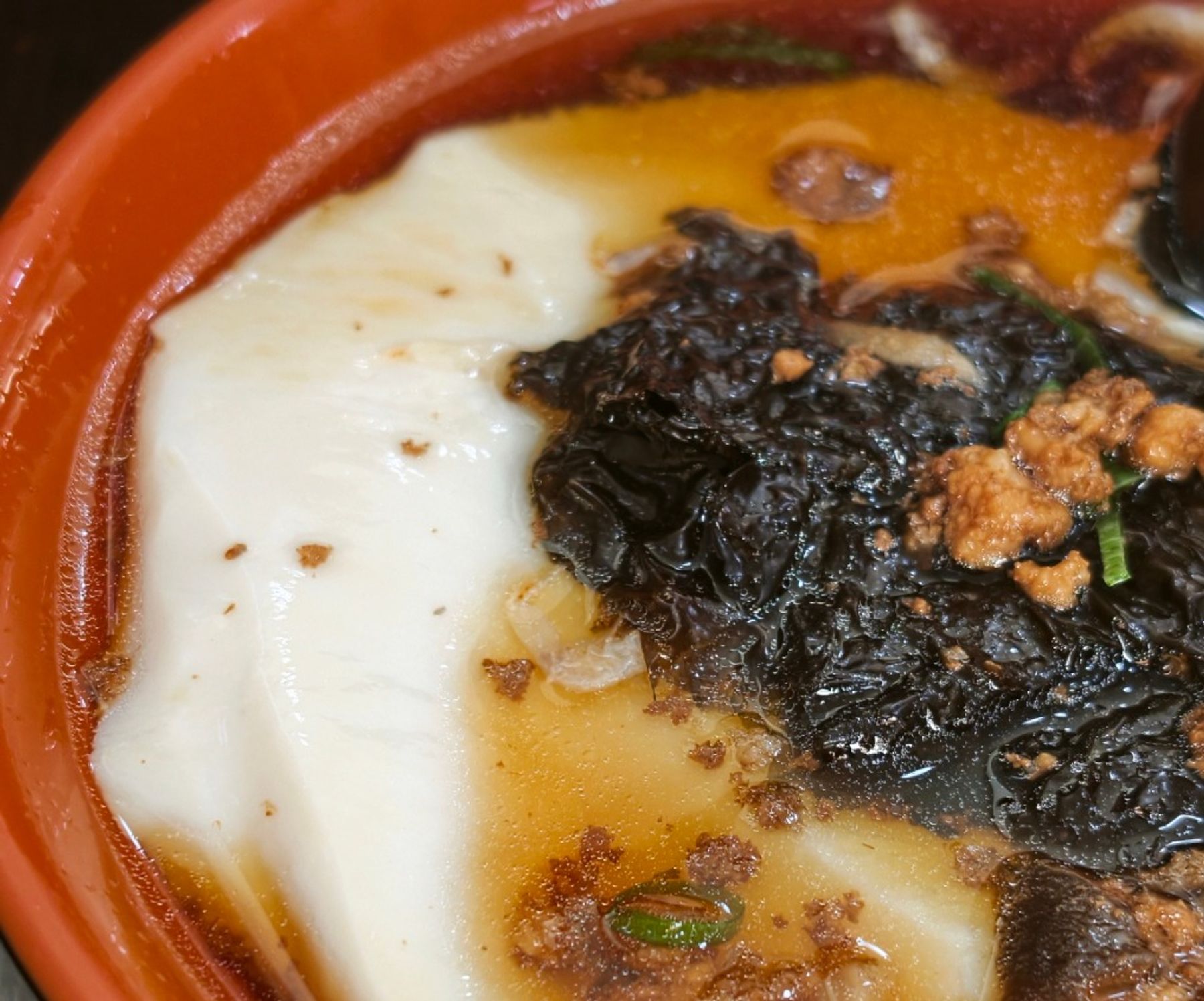 Savory douhua at Best Tofu