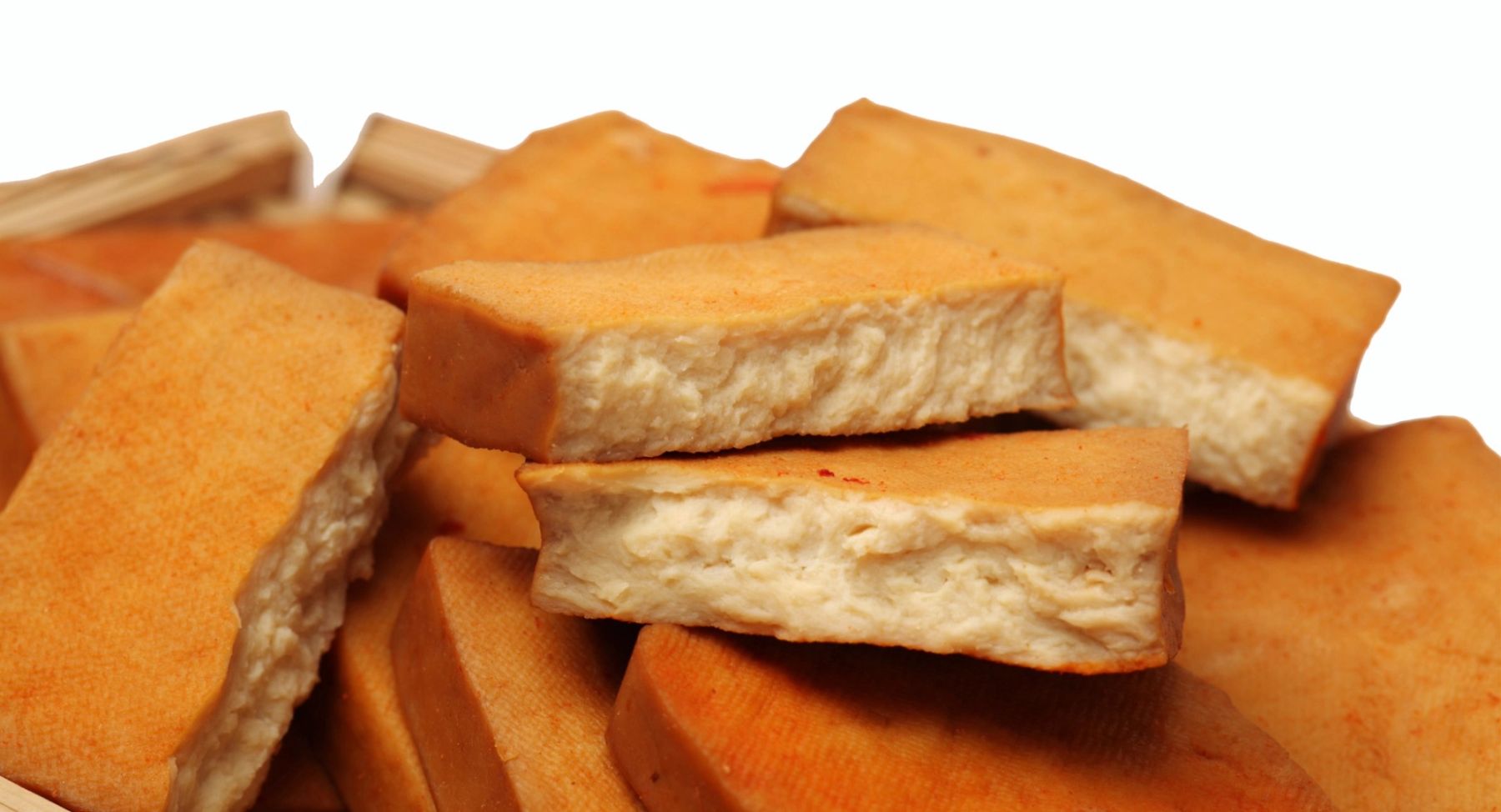Slices of braised dougan