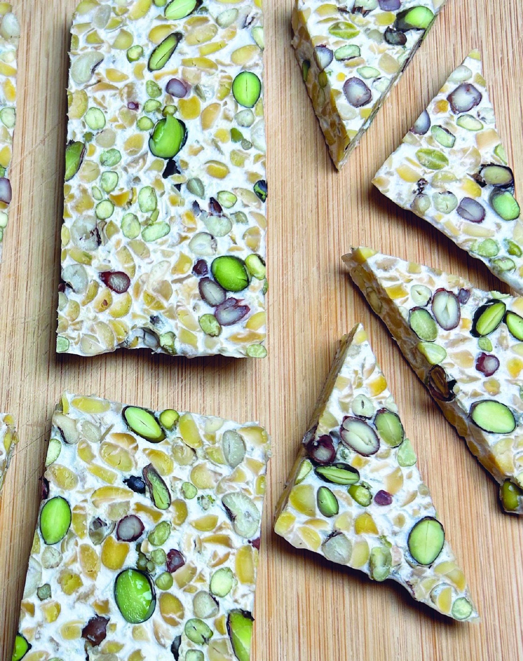 Mixed-bean tempeh