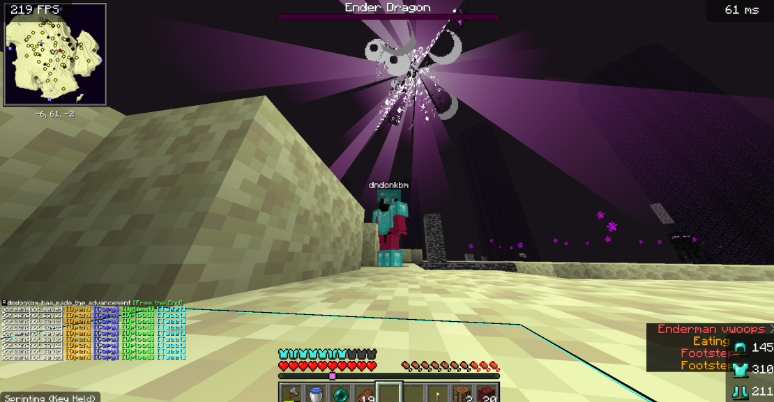 Ender Dragon killed by VOID FACTION (DAY1)