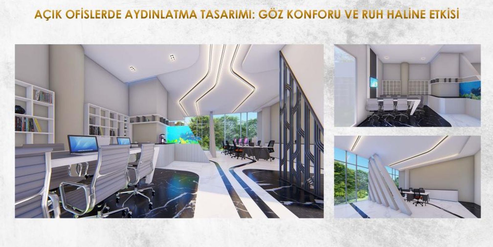AÇIK OFİSLERDE AYDINLATMA TASARIMI: GÖZ KONFORU VE RUH HALİNE ETKİSİ
