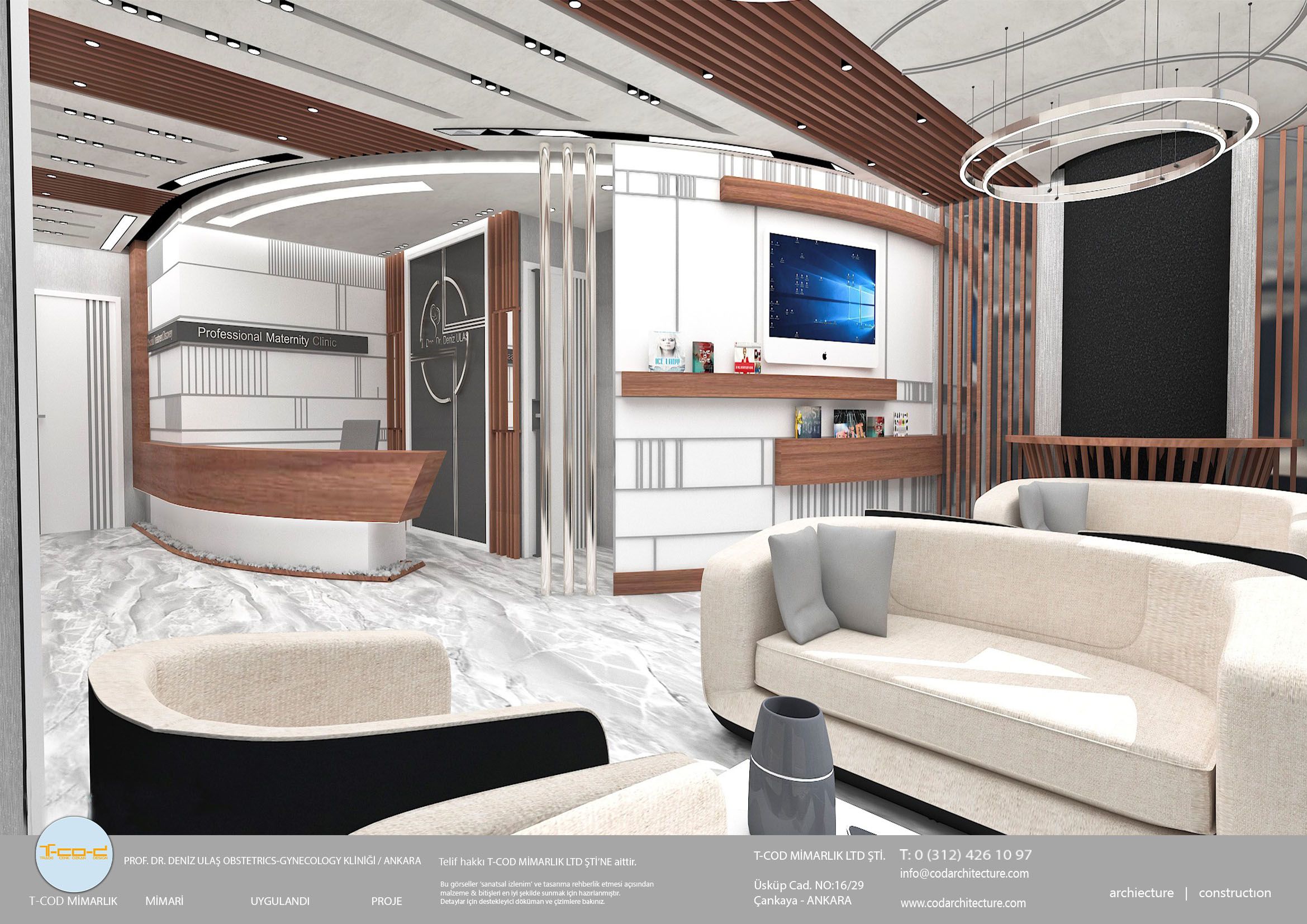 PROF. DR. DENİZ ULAŞ OBSTETRICS-GYNECOLOGY KLİNİK PROJESİ
