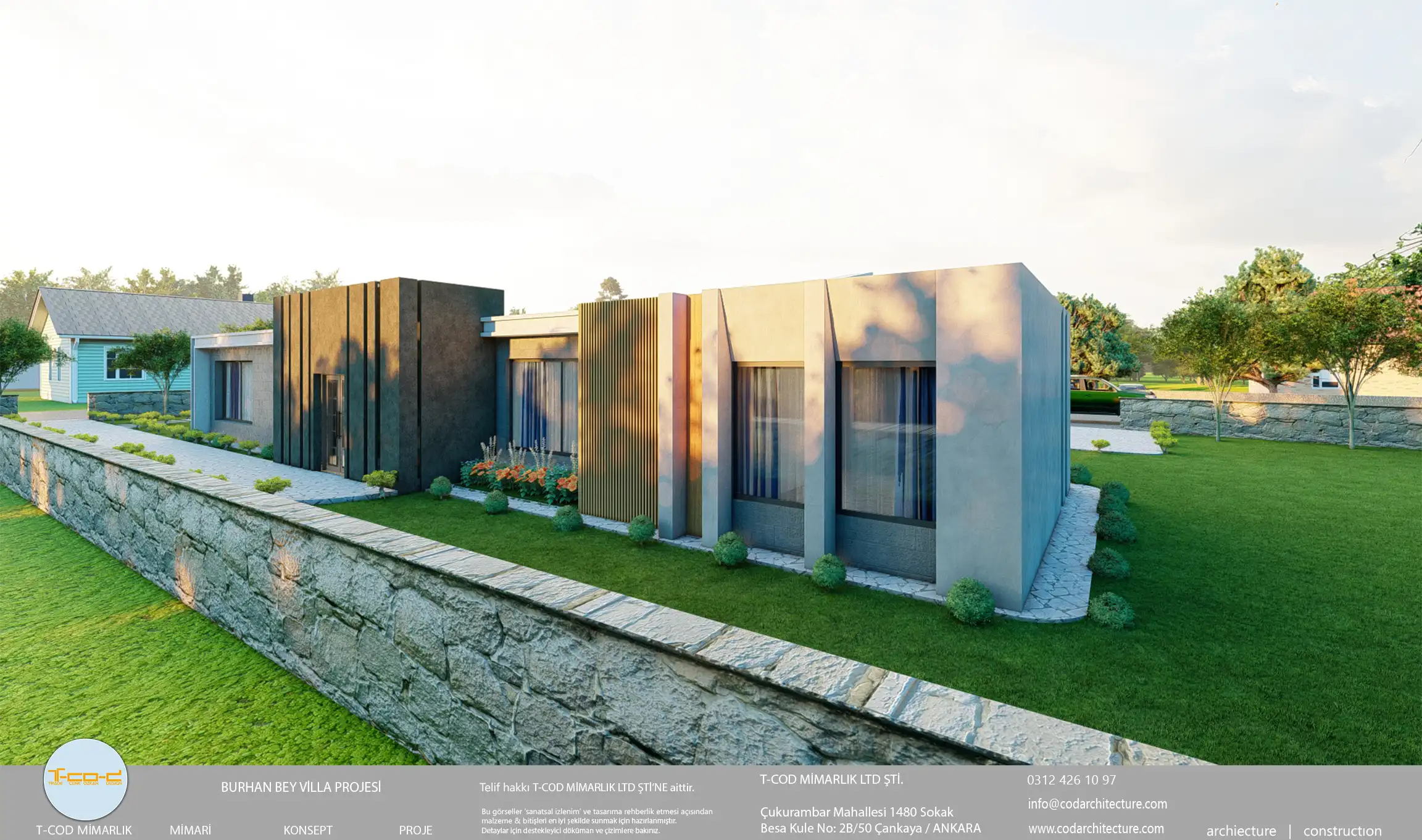 BURHAN BEY VİLLA PROJESİ / İNCEK - 5