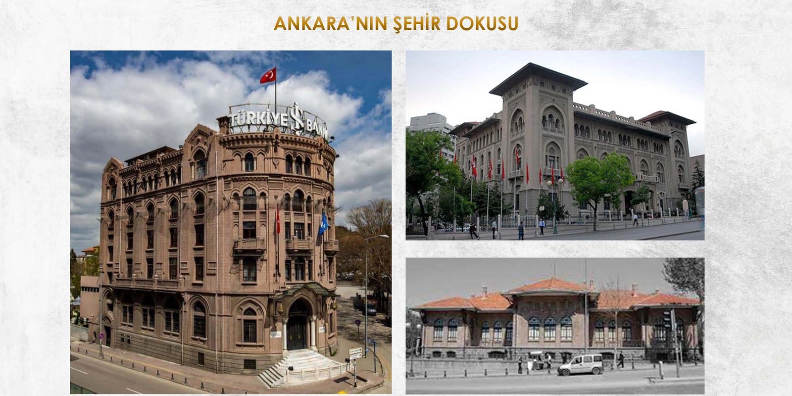 ANKARA'NIN ŞEHİR DOKUSU