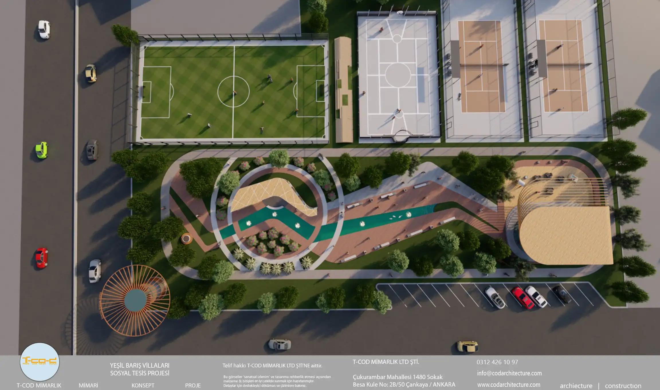 YEŞİL BARIŞ SİTESİ SOSYAL TESİS - 2