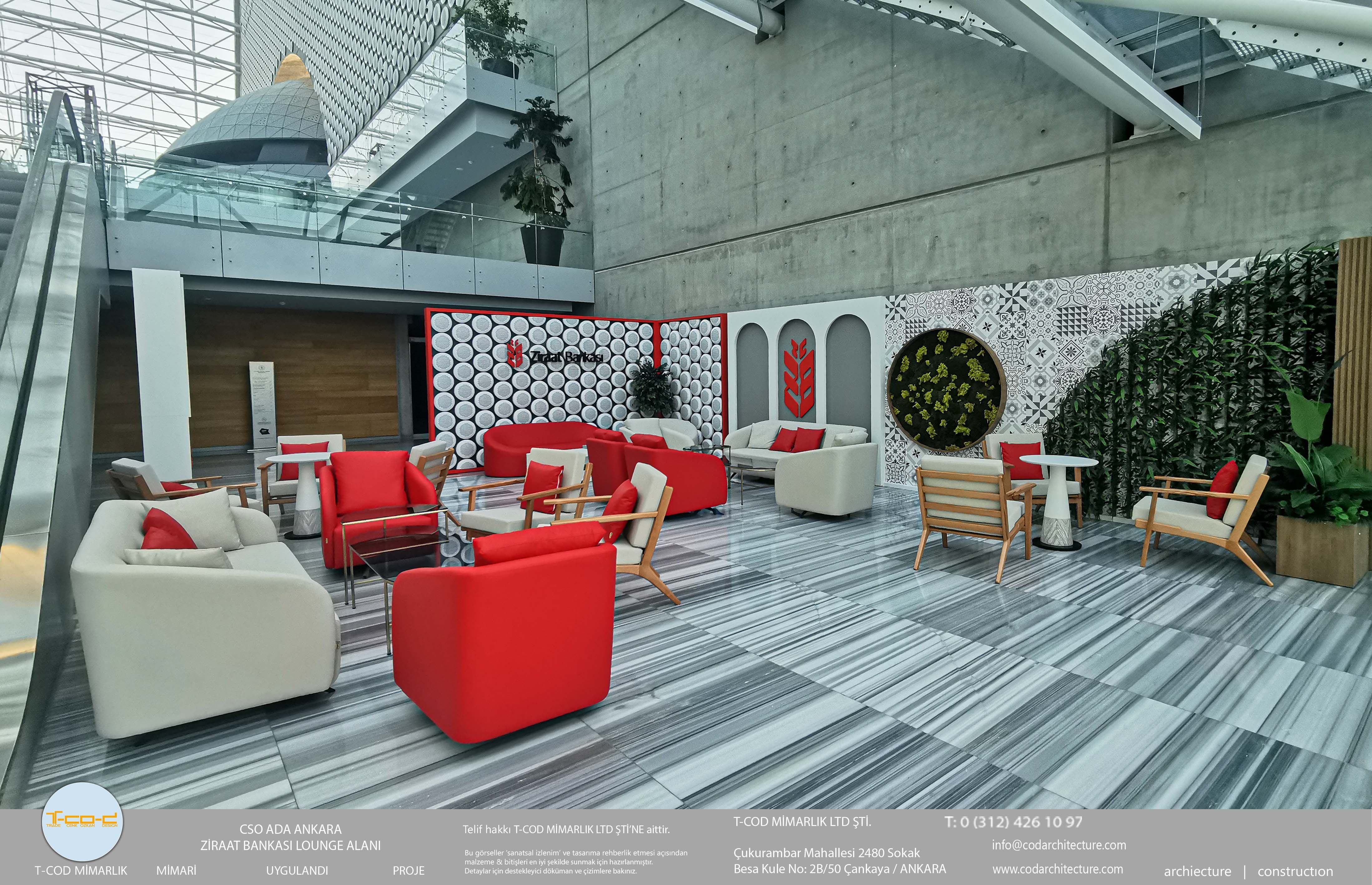 CSO ADA ANKARA / ZİRAAT BANKASI LOUNGE ALANI - 2