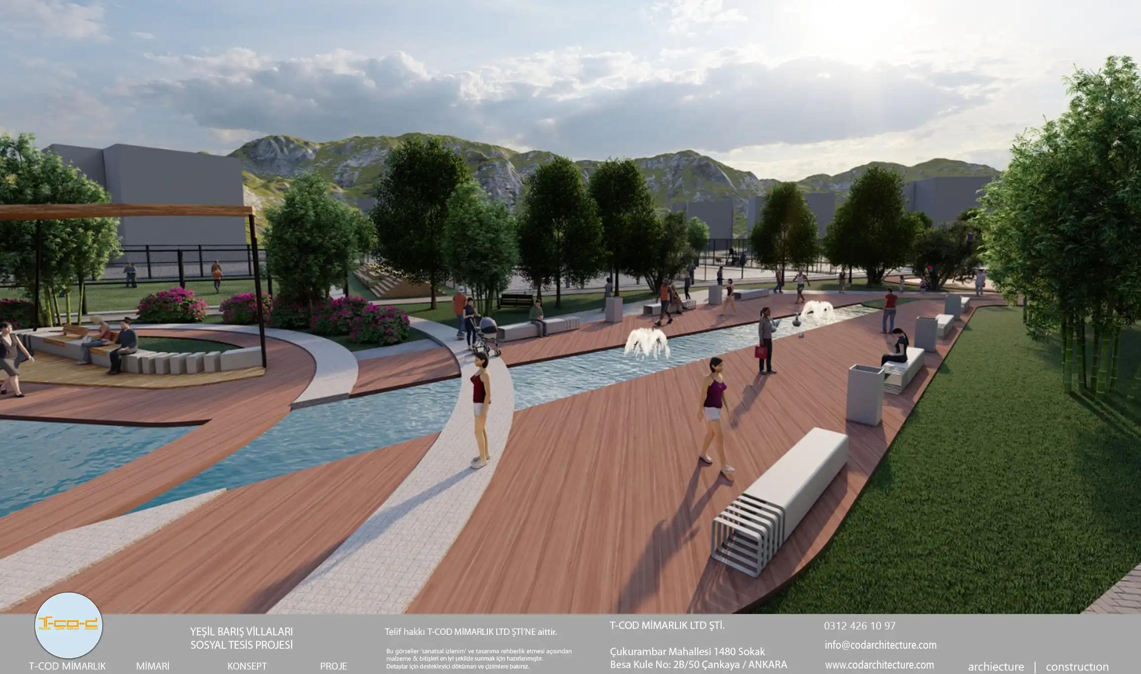 YEŞİL BARIŞ SİTESİ SOSYAL TESİS - 6