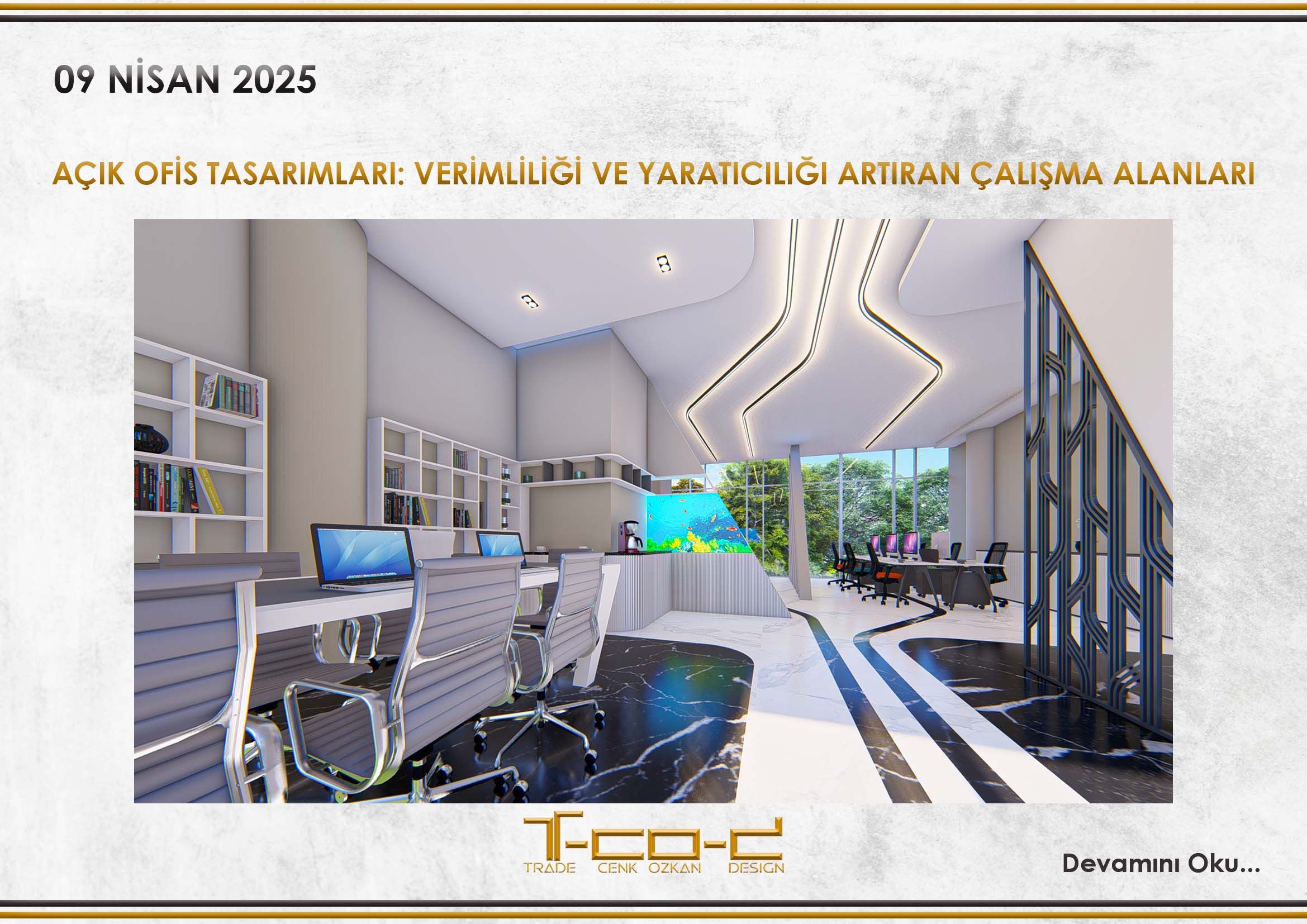 AÇIK OFİS TASARIMLARI: VERİMLİLİĞİ VE YARATICILIĞI ARTIRAN ÇALIŞMA ALANLARI