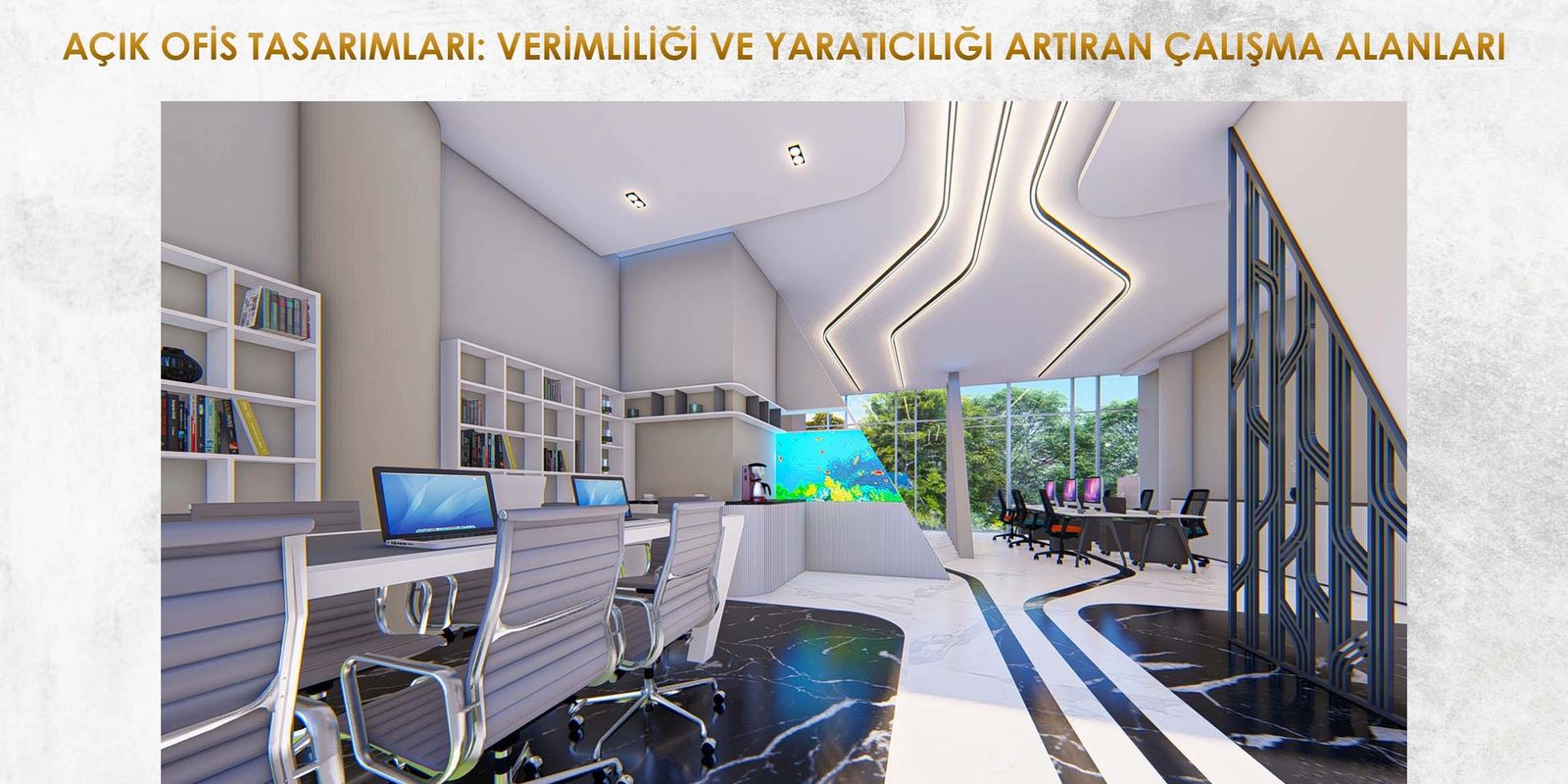 AÇIK OFİS TASARIMLARI: VERİMLİLİĞİ VE YARATICILIĞI ARTIRAN ÇALIŞMA ALANLARI