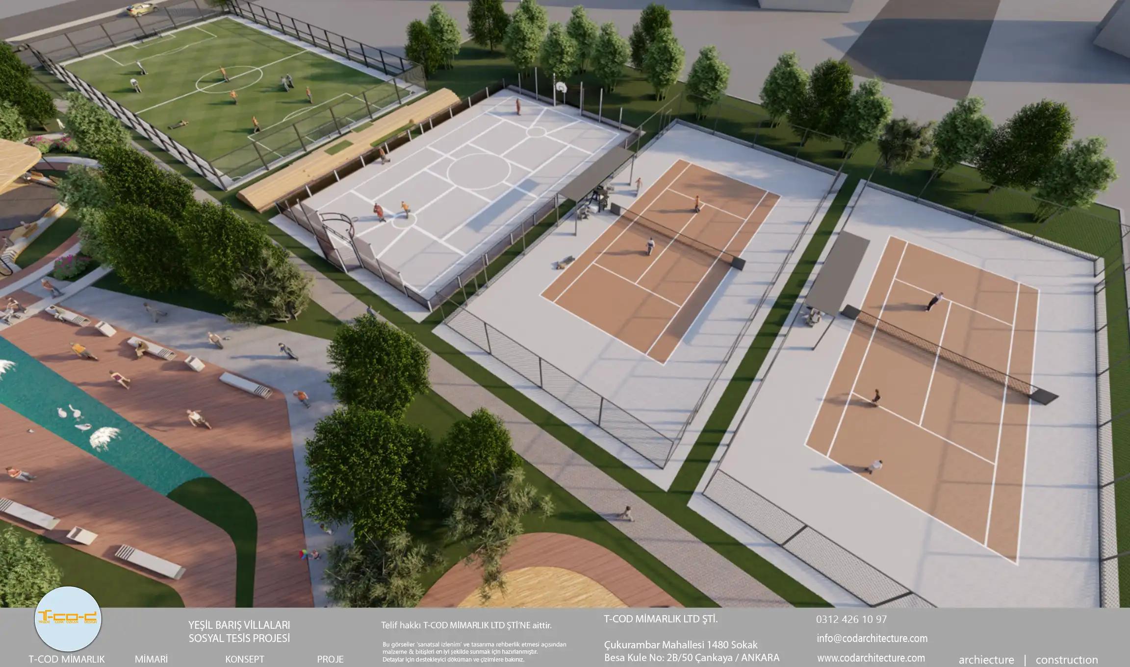 YEŞİL BARIŞ SİTESİ SOSYAL TESİS - 4