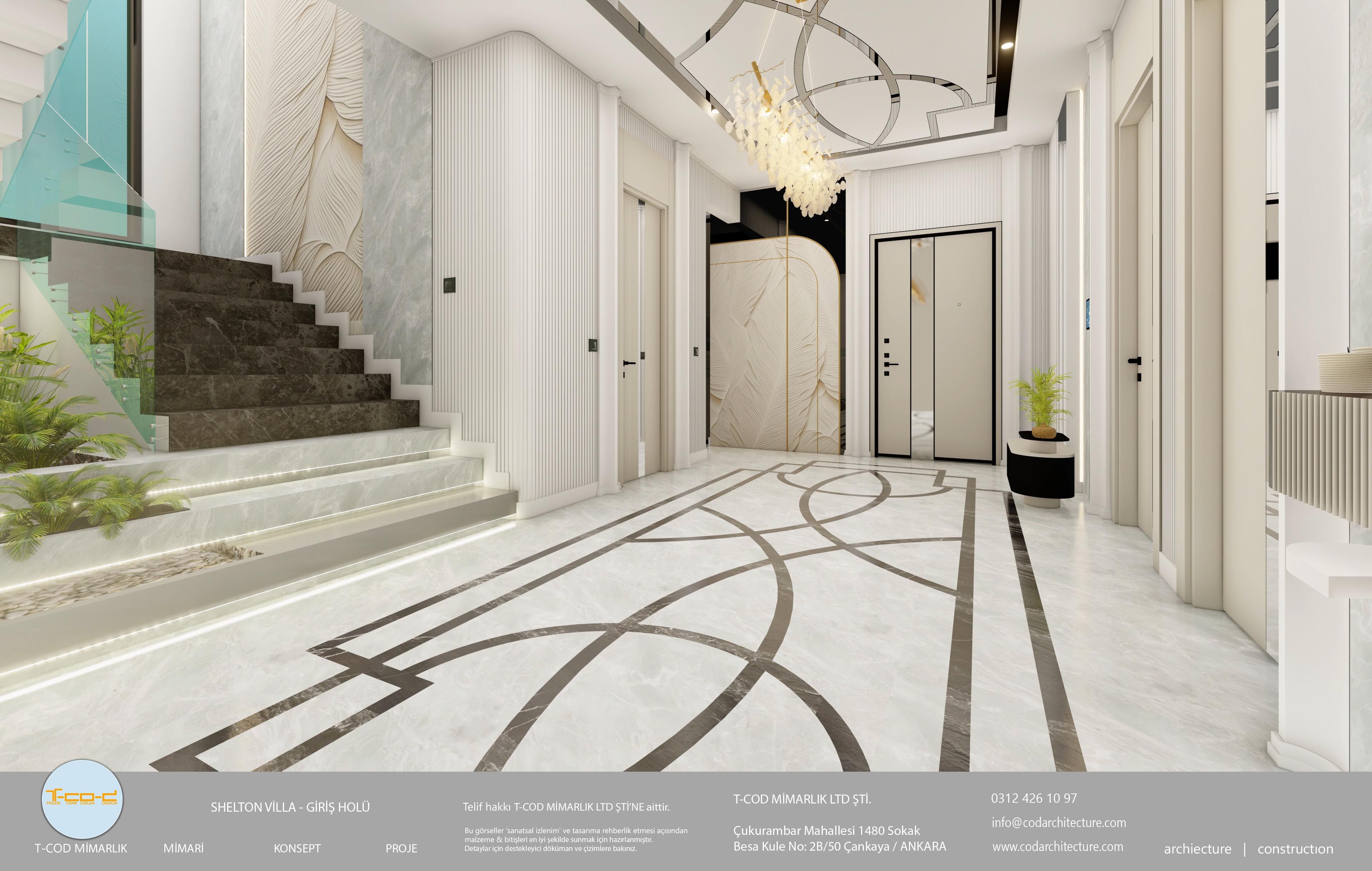SHELTON VİLLA-GİRİŞ HOLÜ - 4