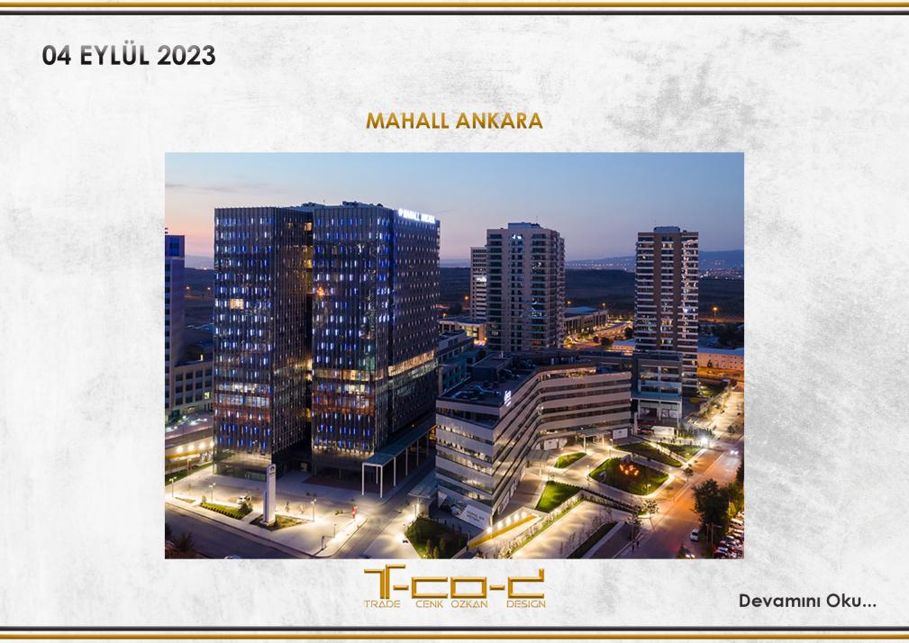 MAHALL ANKARA