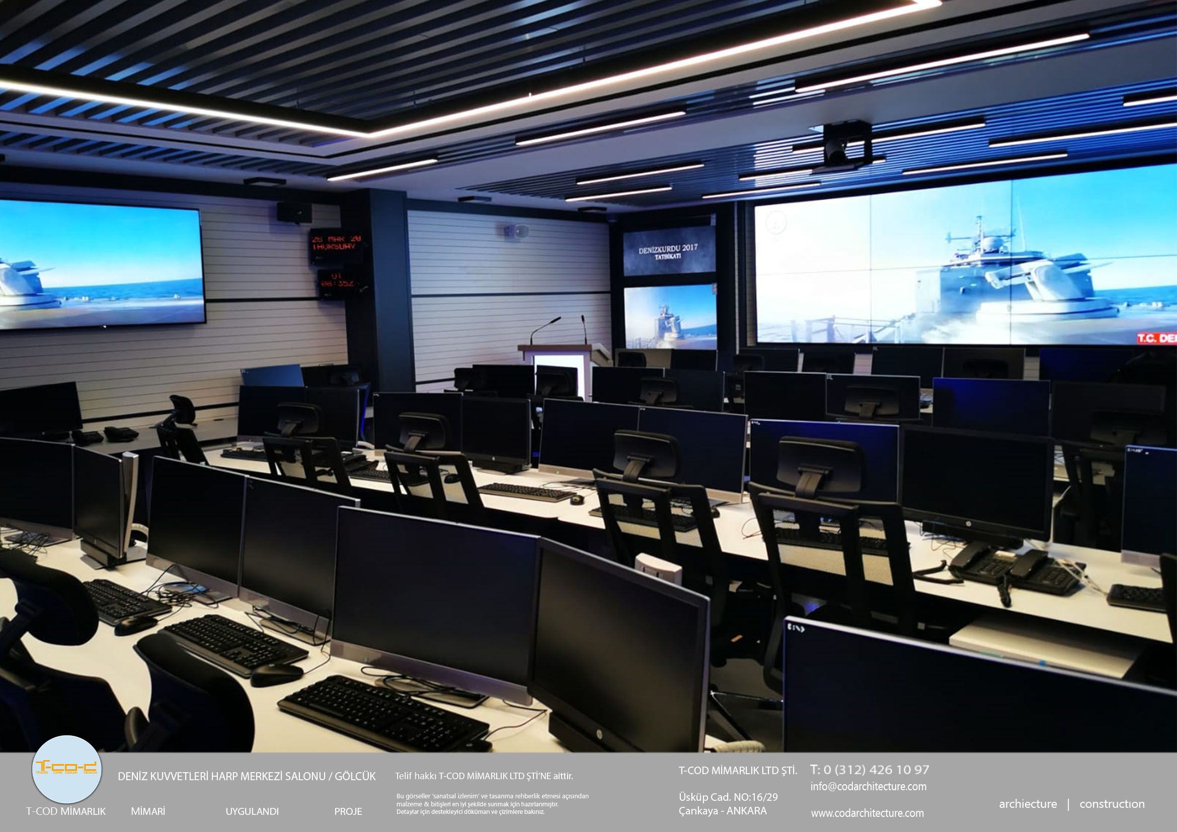 DENİZ KUVVETLERİ GÖLCÜK HARP MERKEZİ KUMANDA SALONU - 10