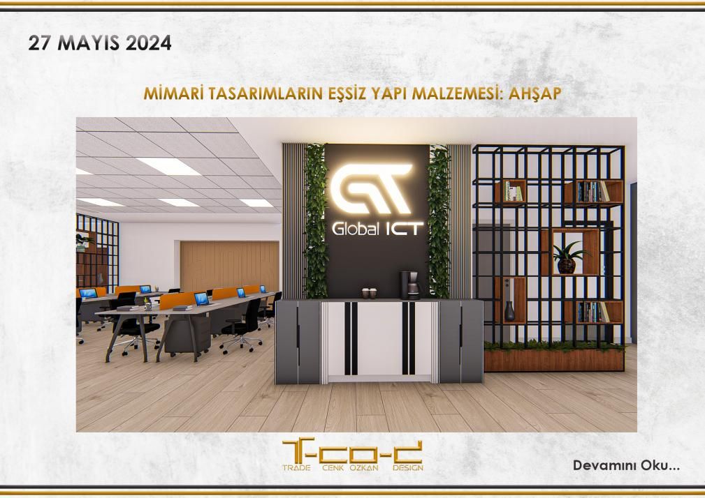 MİMARİ TASARIMLARIN EŞSİZ YAPI MALZEMESİ: AHŞAP