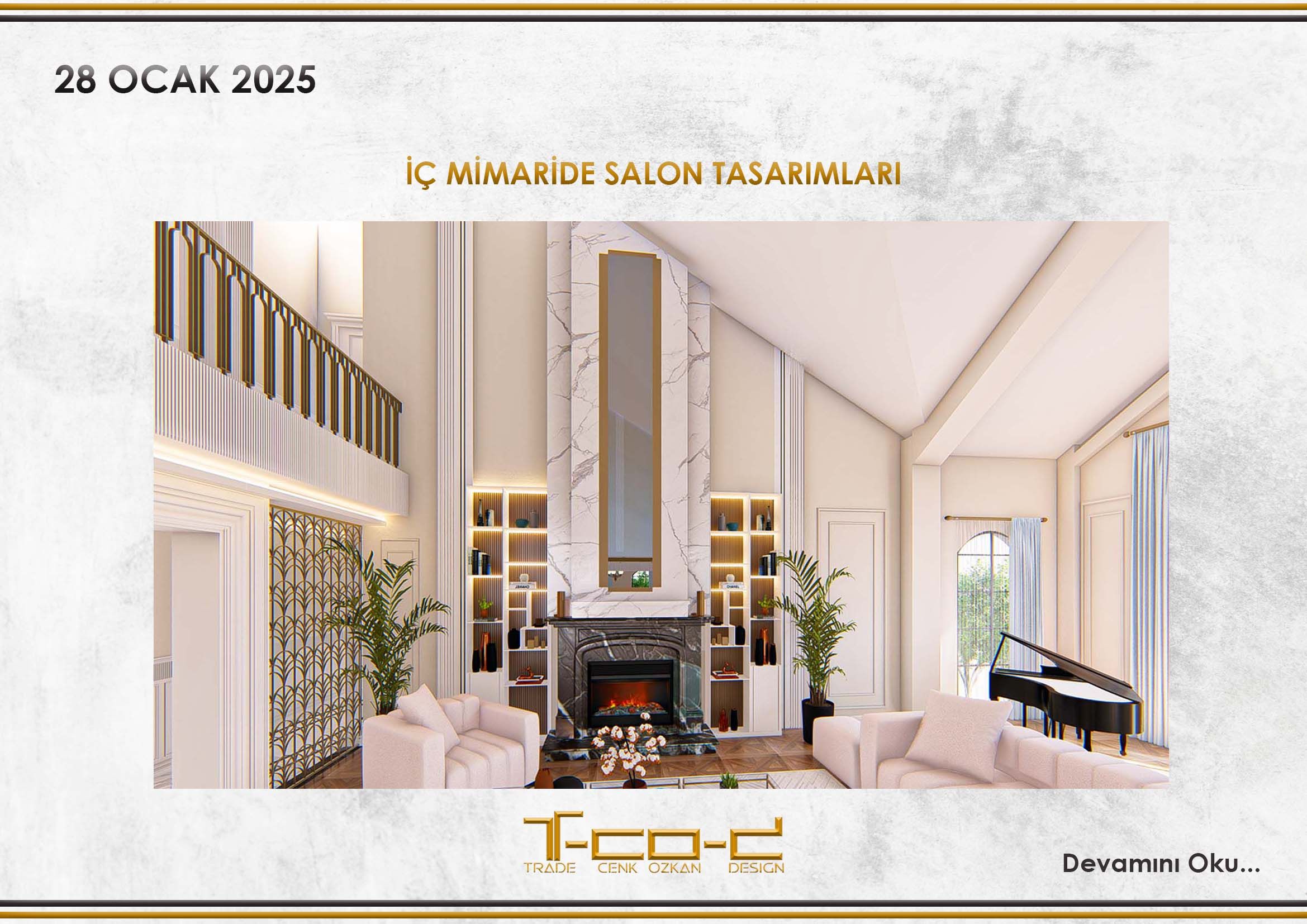 İÇ MİMARİDE SALON TASARIMLARI