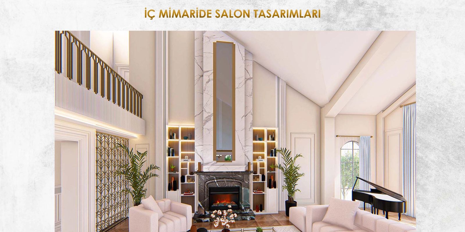 İÇ MİMARİDE SALON TASARIMLARI