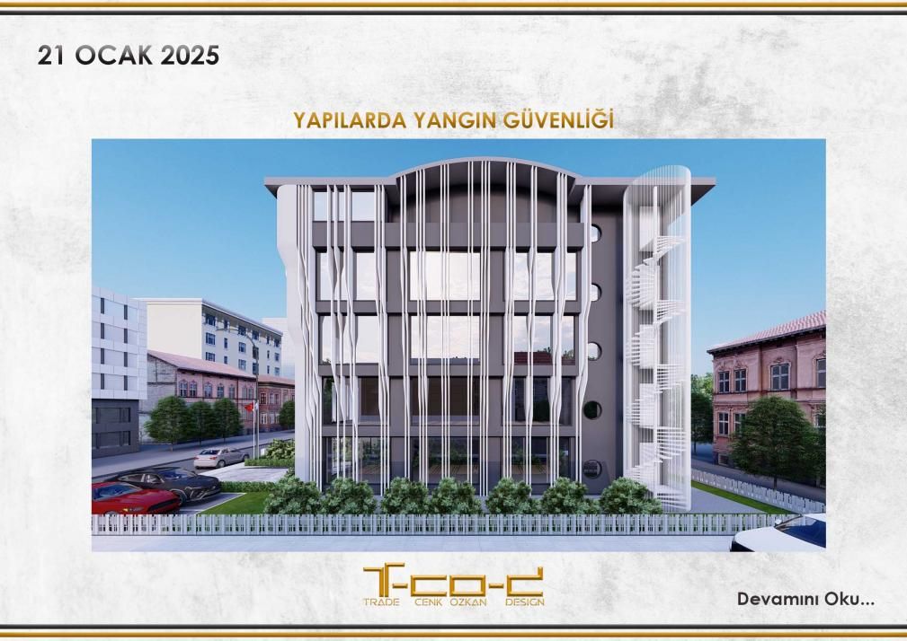 YAPILARDA YANGIN GÜVENLİĞİ