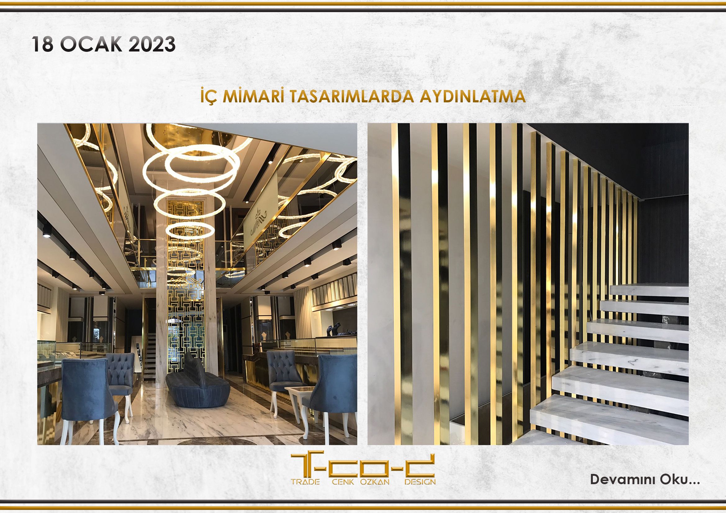 İÇ MİMARİ TASARIMLARDA AYDINLATMA