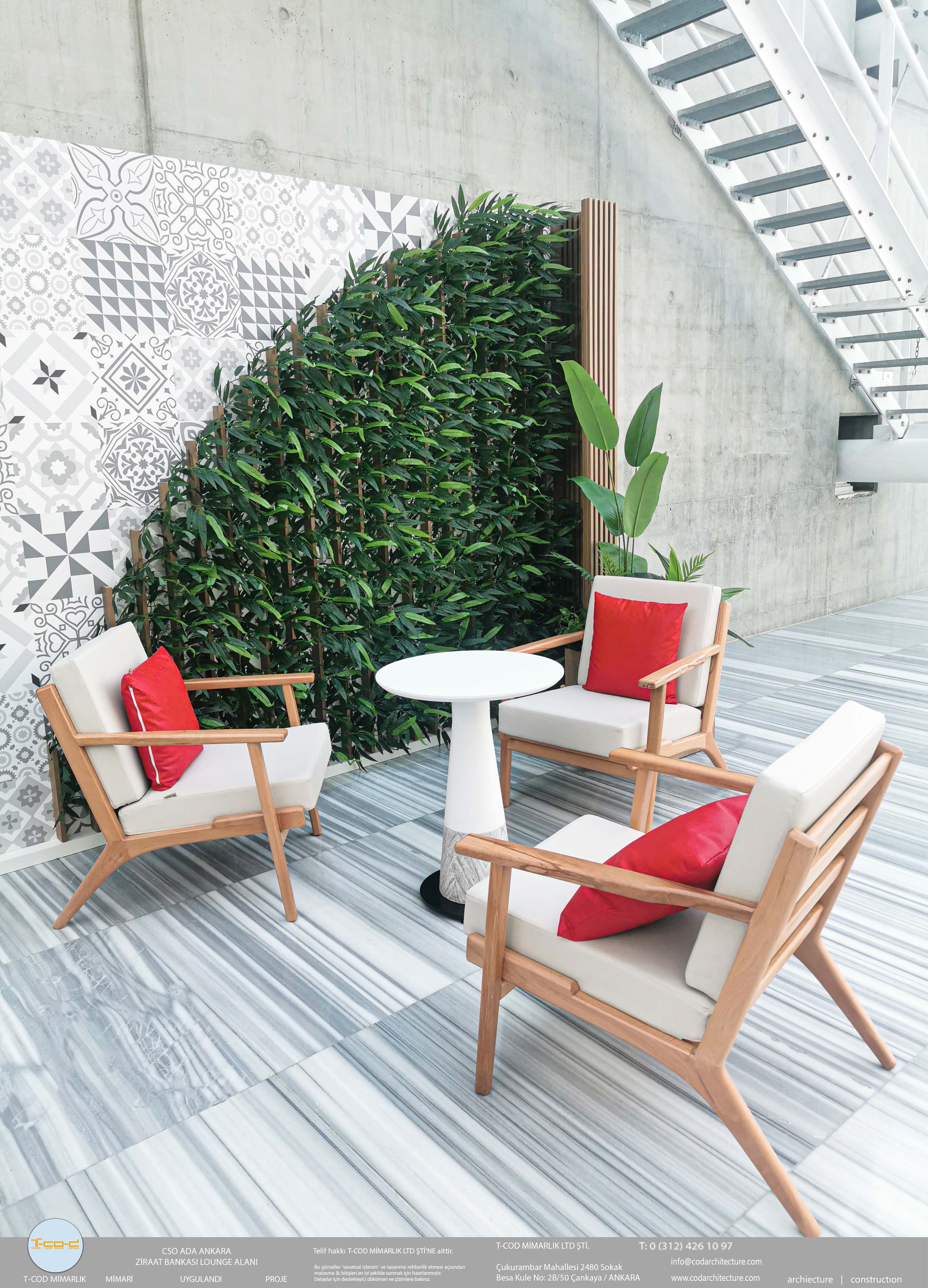 CSO ADA ANKARA / ZİRAAT BANKASI LOUNGE ALANI