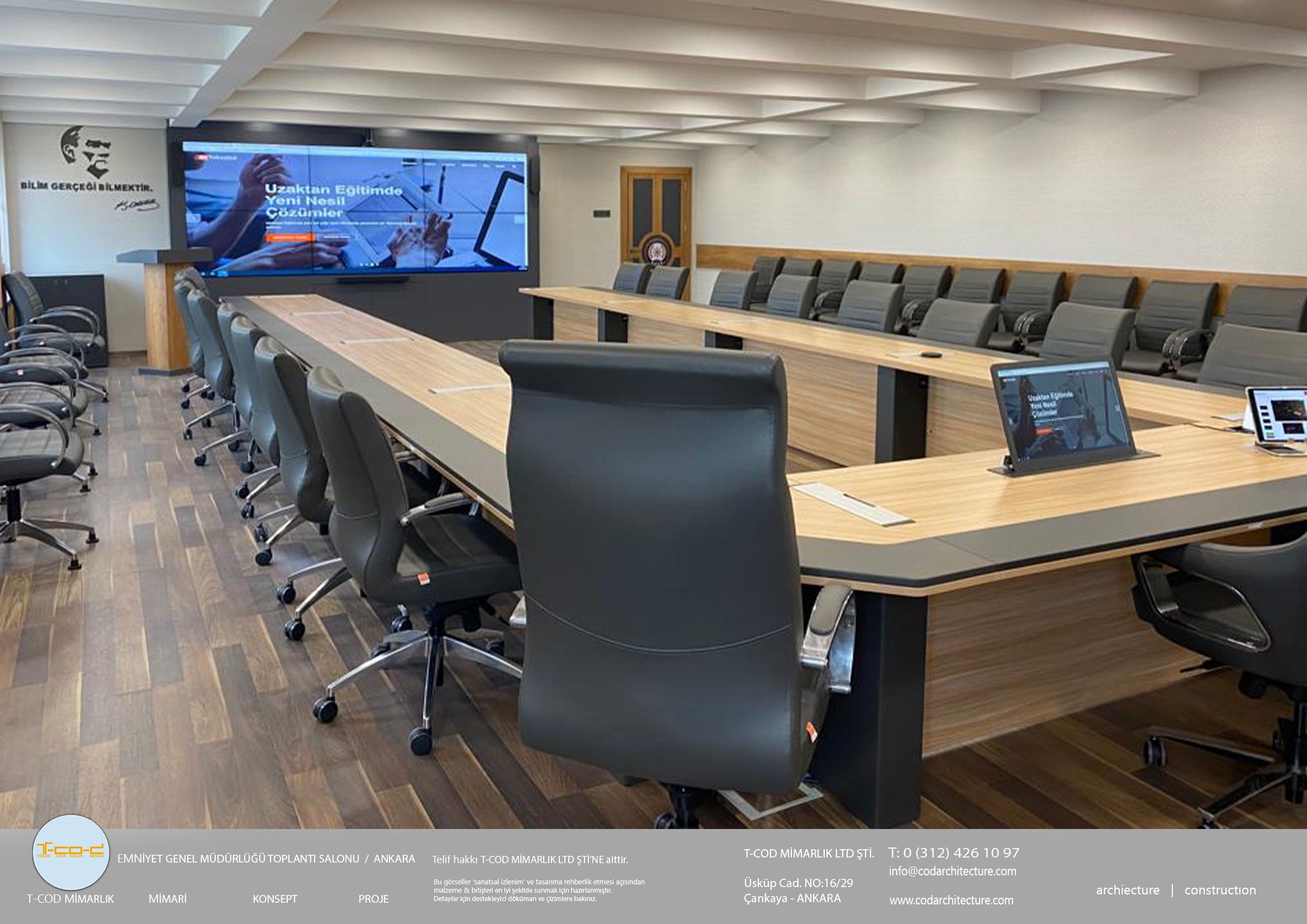 EMNİYET GENEL MÜDÜRLÜĞÜ TOPLANTI SALONU - 2