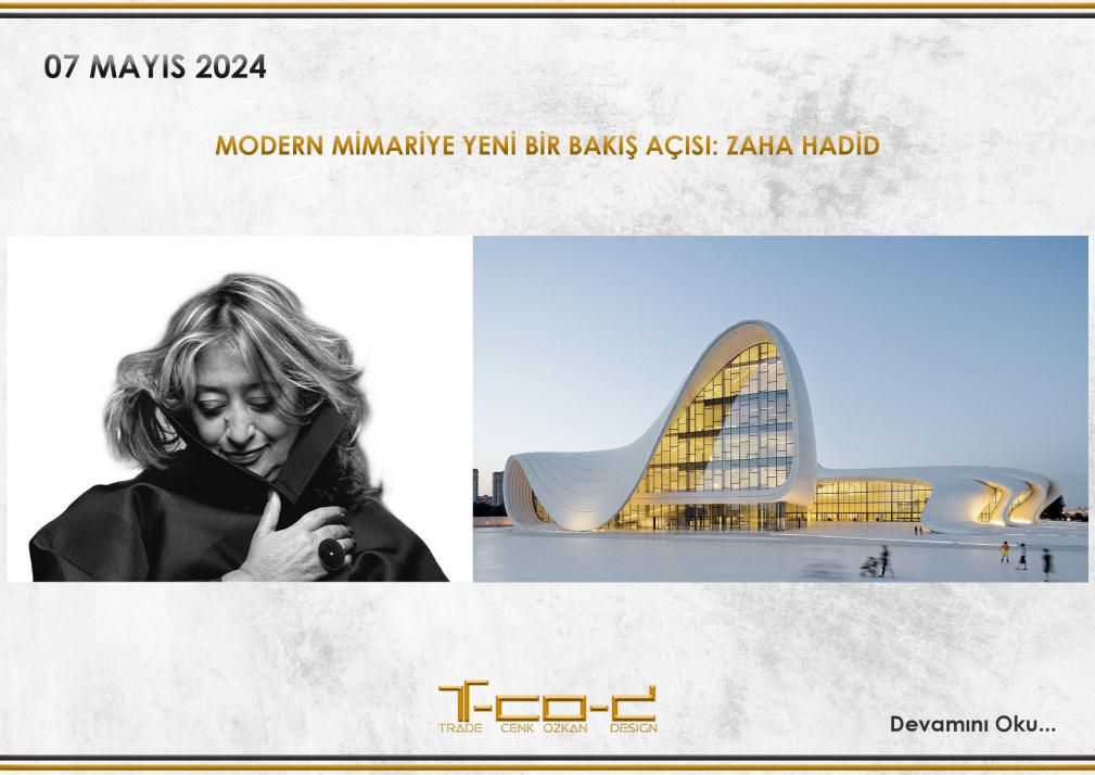 MODERN MİMARİYE YENİ BİR BAKIŞ AÇISI: ZAHA HADİD