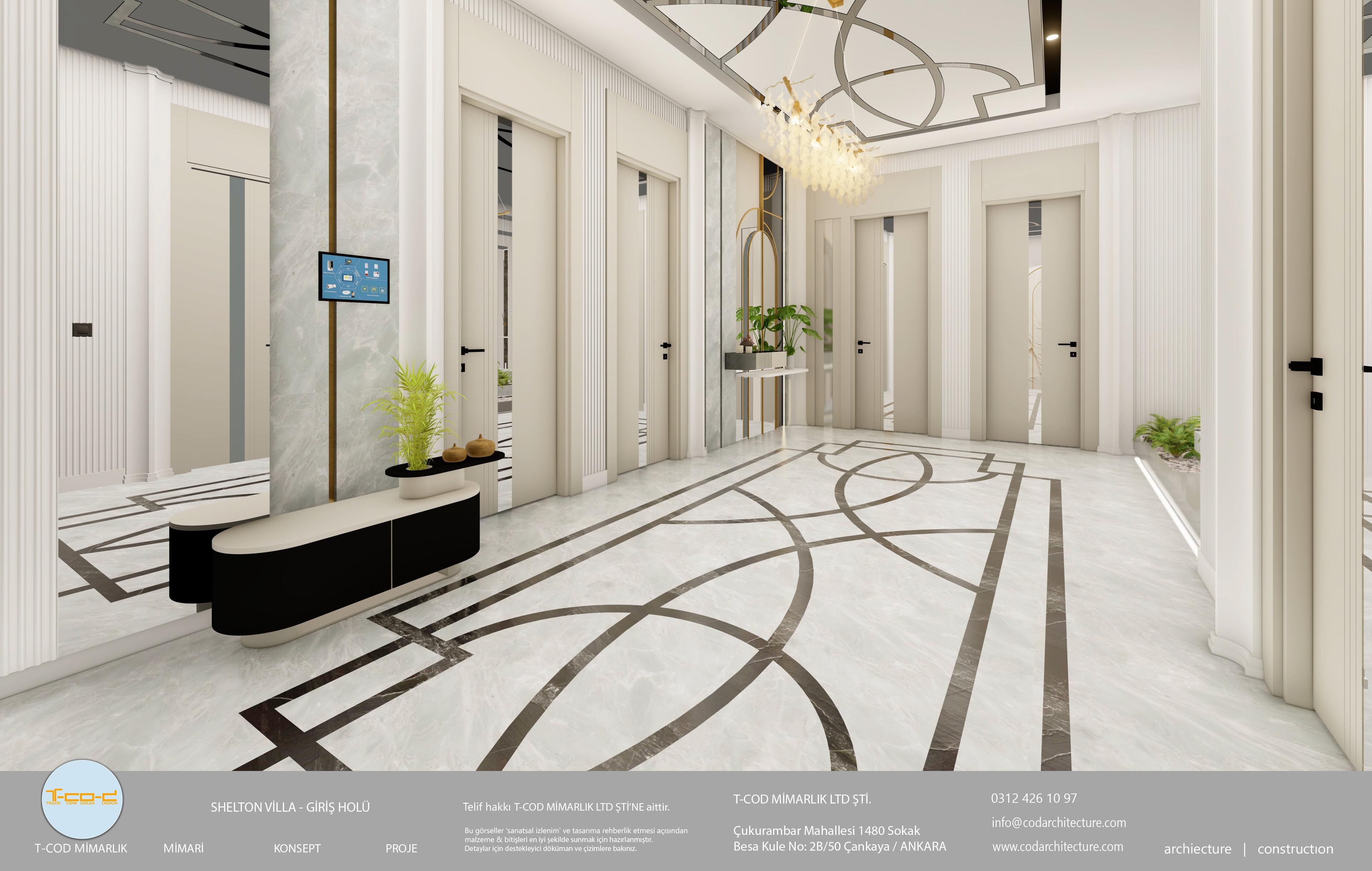 SHELTON VİLLA-GİRİŞ HOLÜ