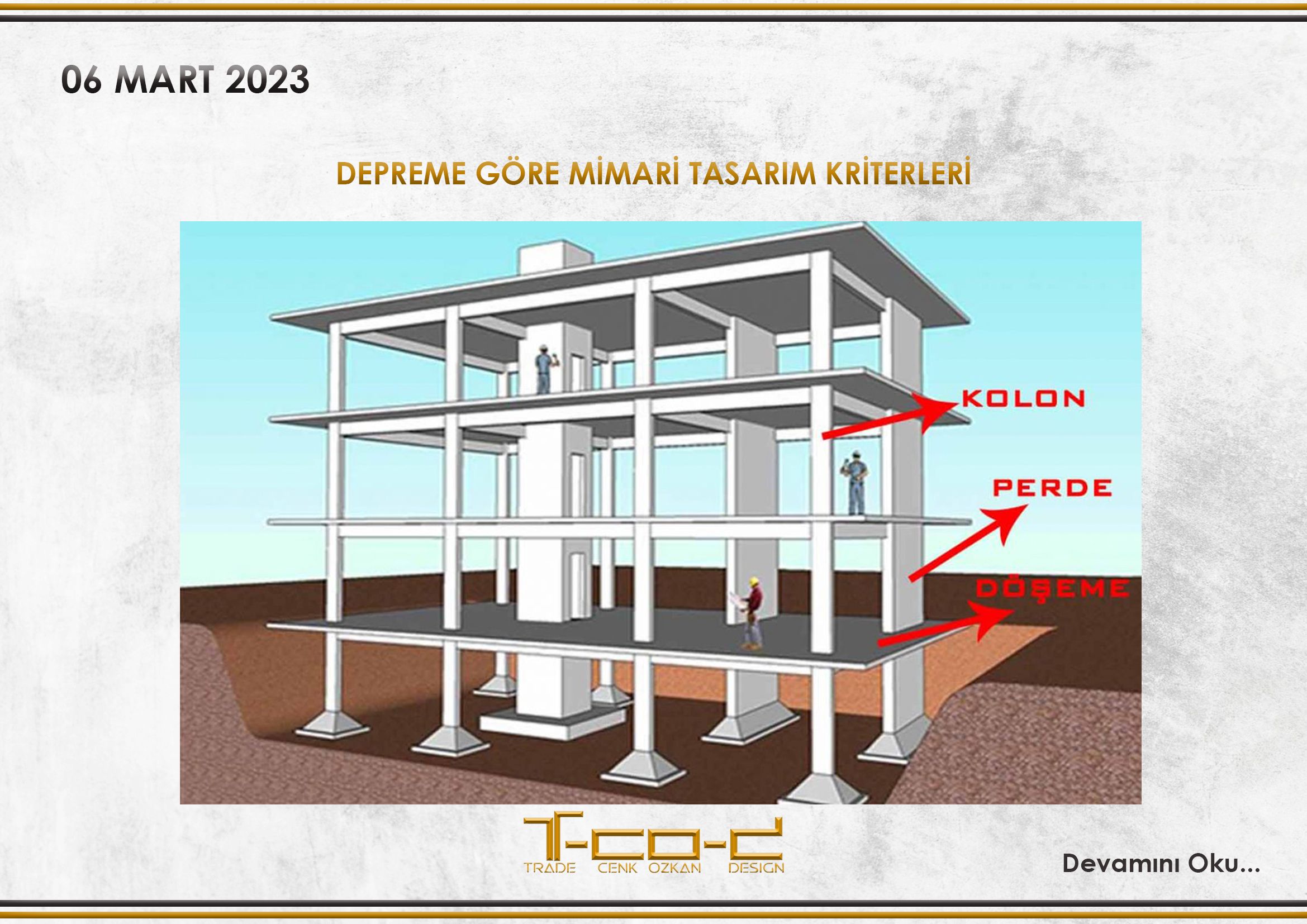 DEPREME GÖRE MİMARİ TASARIM KRİTERLERİ