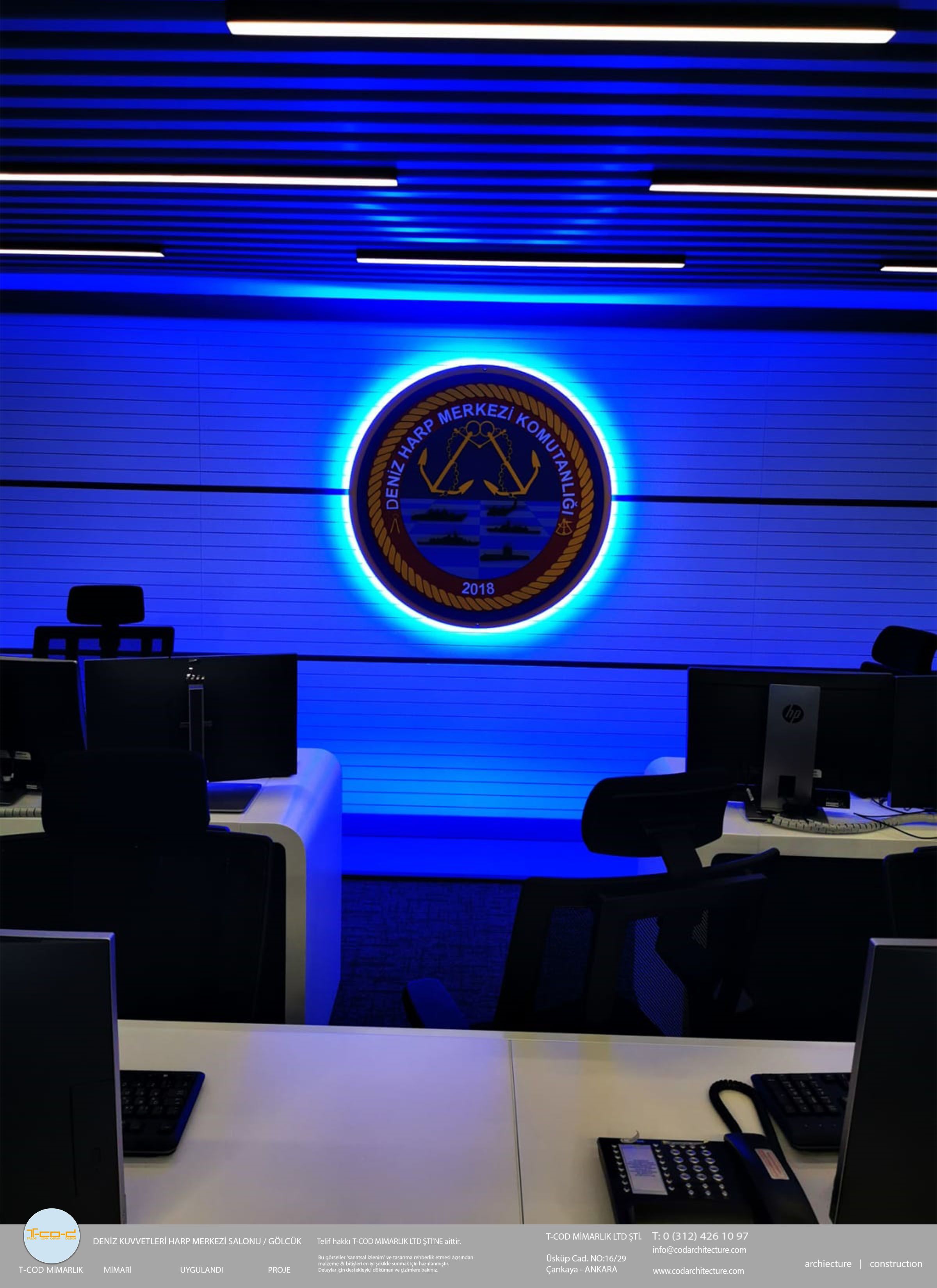 DENİZ KUVVETLERİ GÖLCÜK HARP MERKEZİ KUMANDA SALONU - 5