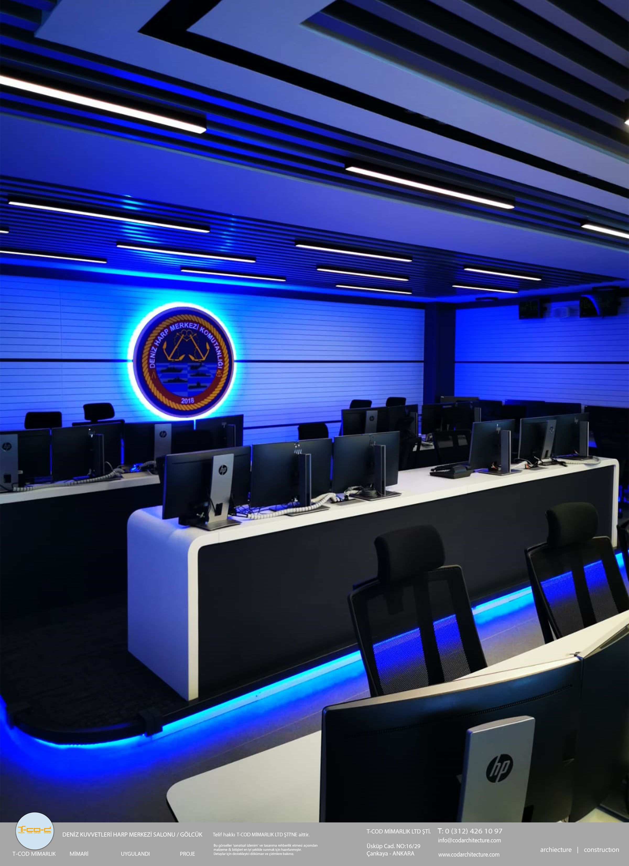 DENİZ KUVVETLERİ GÖLCÜK HARP MERKEZİ KUMANDA SALONU - 6