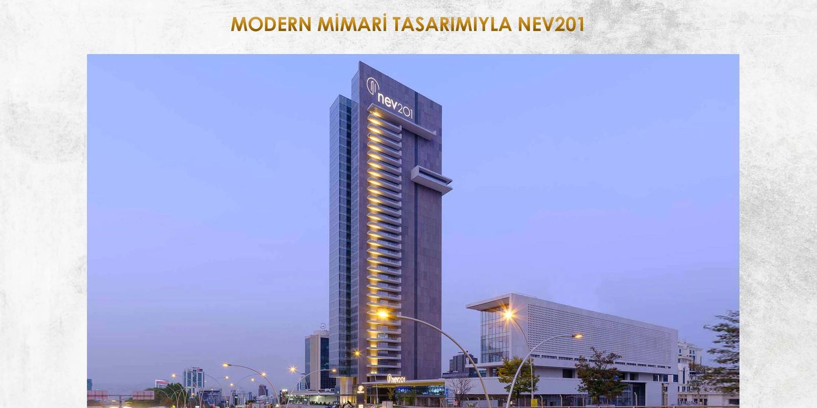 MODERN MİMARİ TASARIMIYLA NEV201