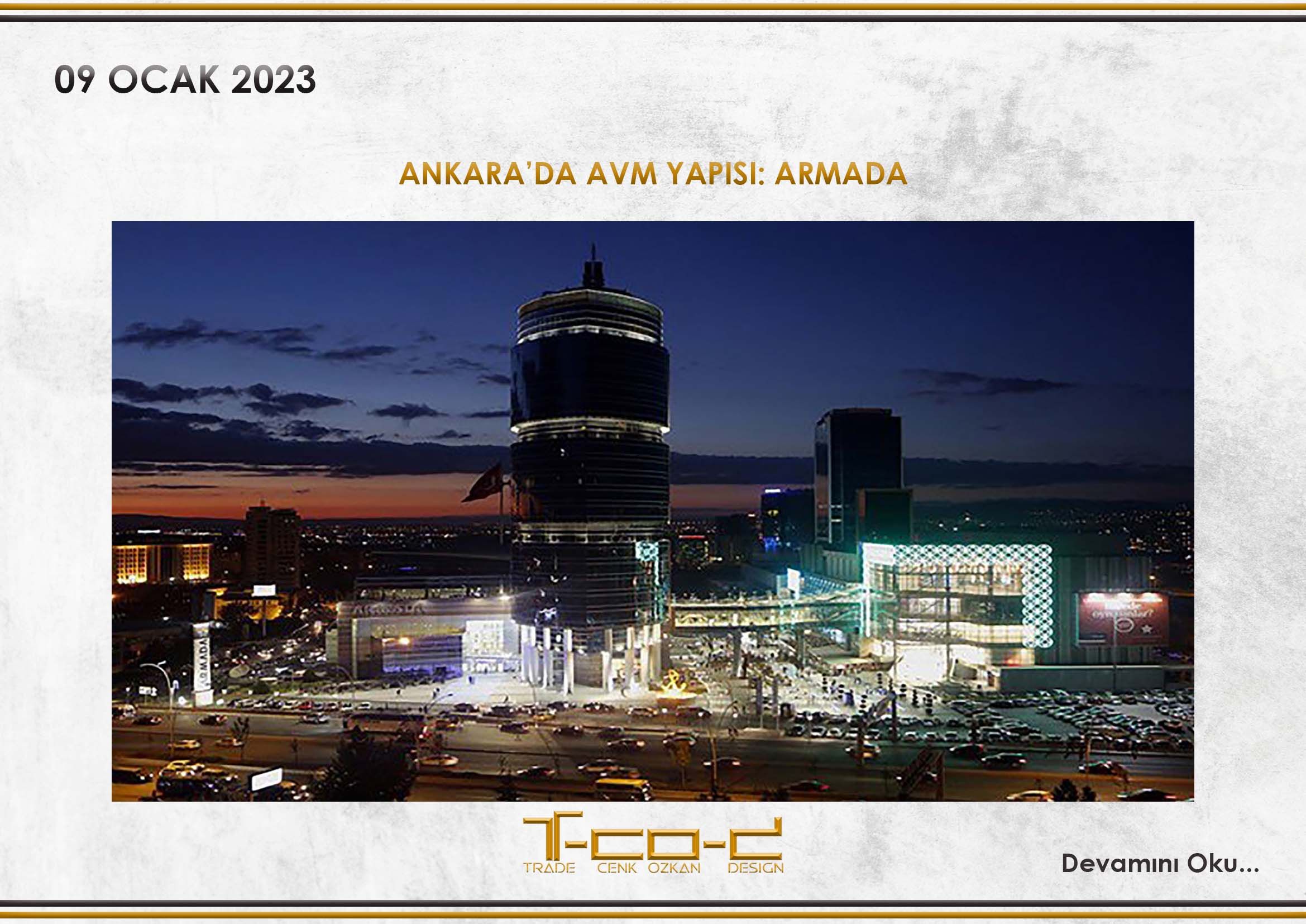 ANKARA'DA AVM YAPILARI: ARMADA