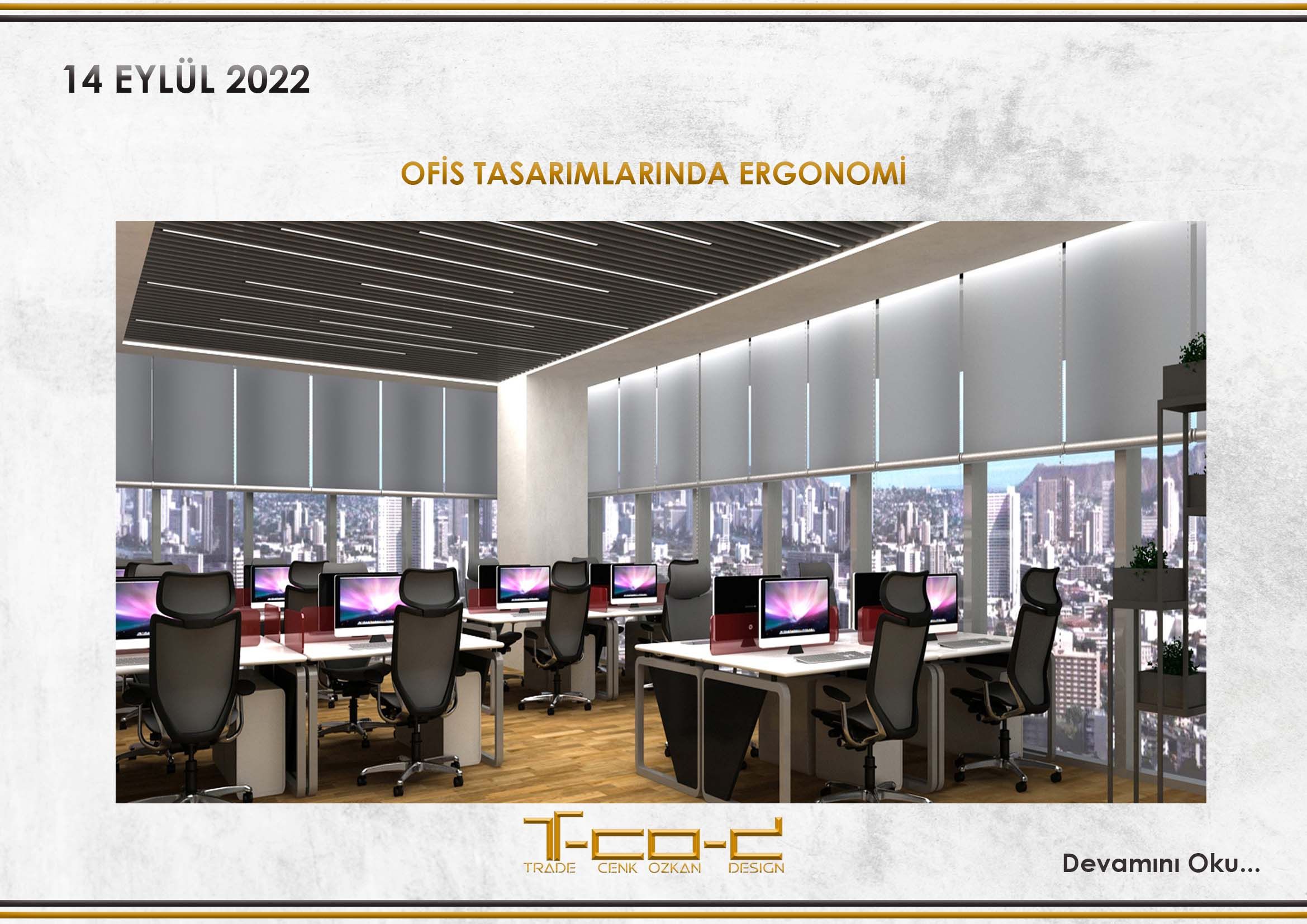 OFİS TASARIMLARINDA ERGONOMİ