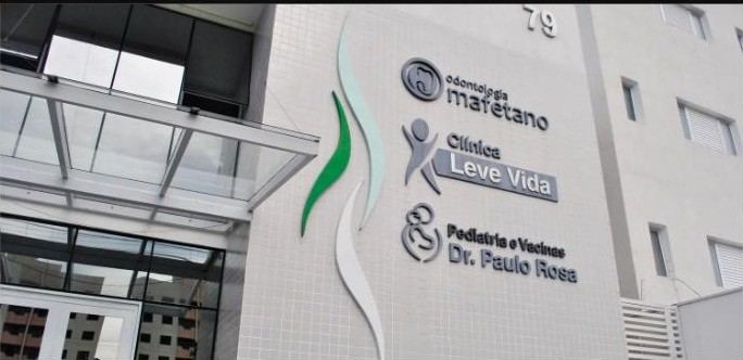 Fachada da clínica