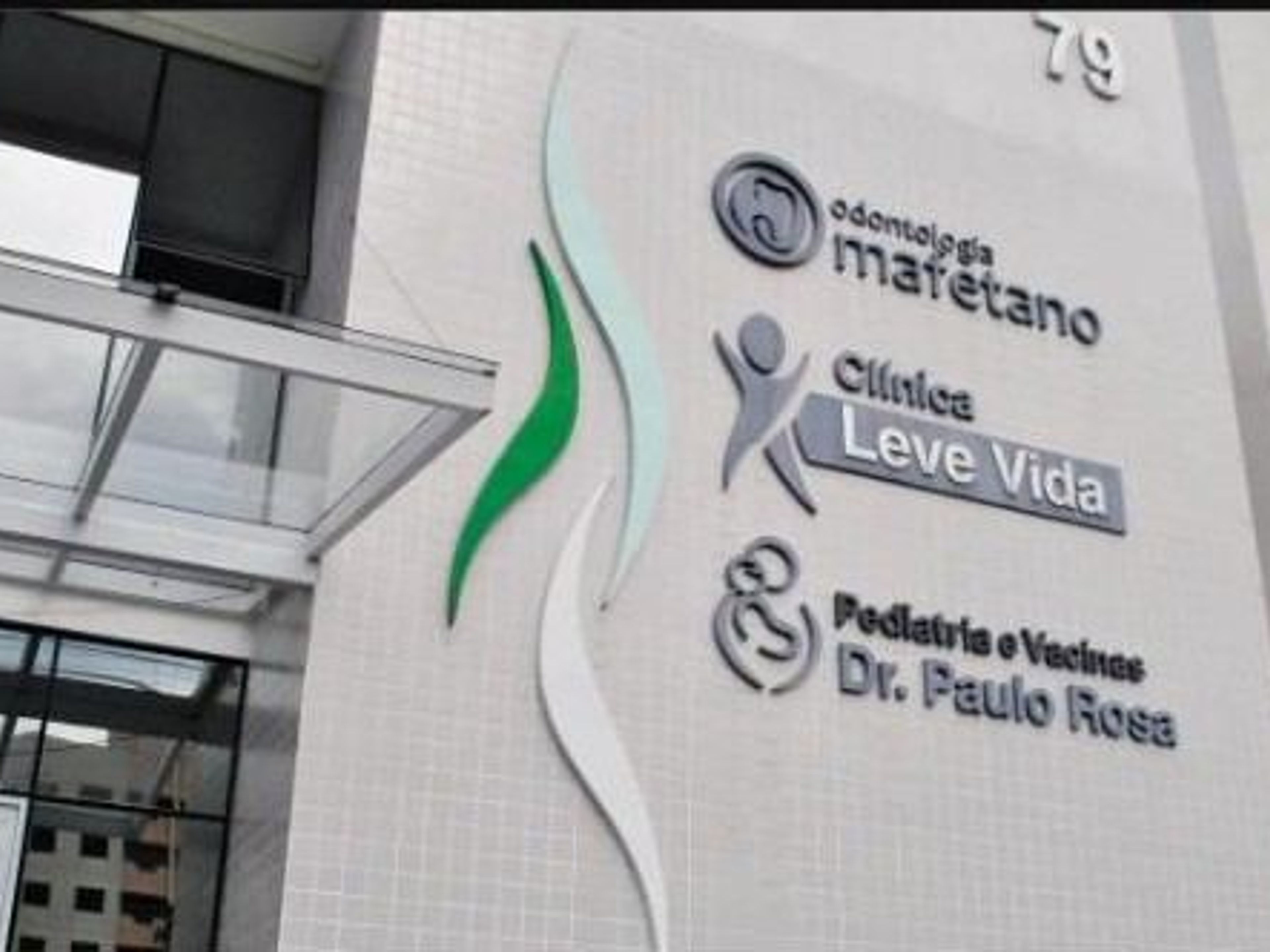 Fachada da clínica