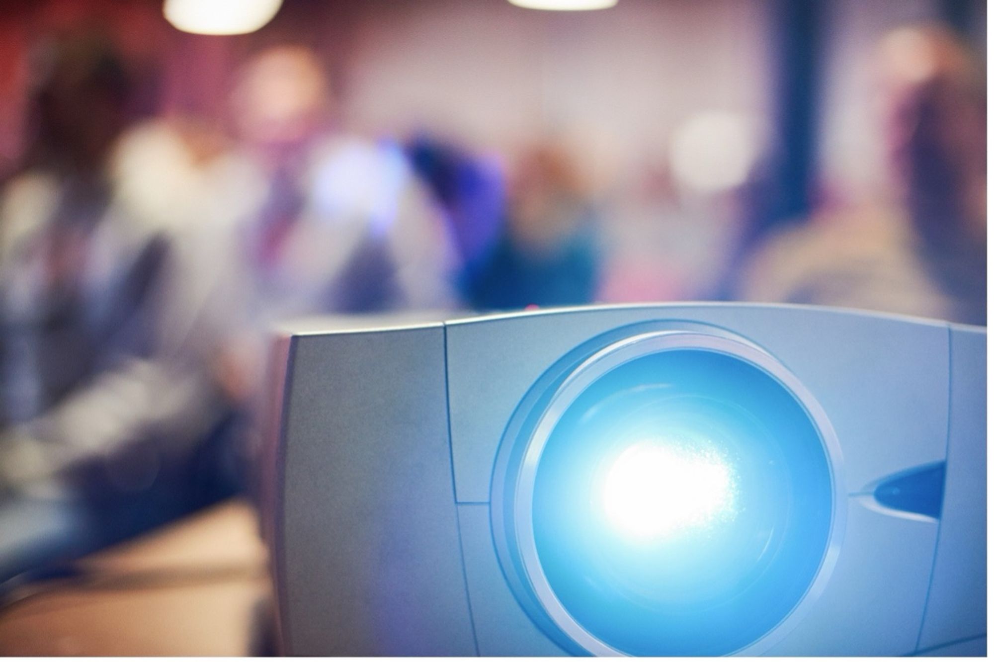 A close up of a webcam.