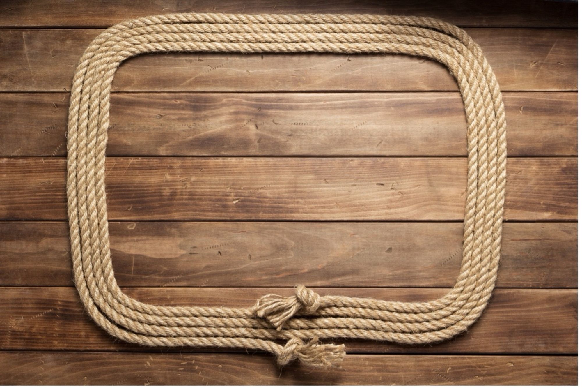 A rope.