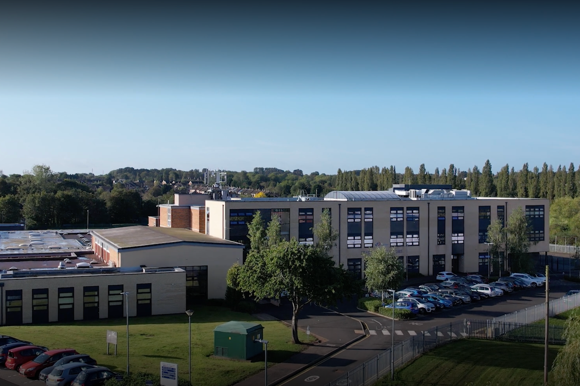 Lancaster Academy from the outside