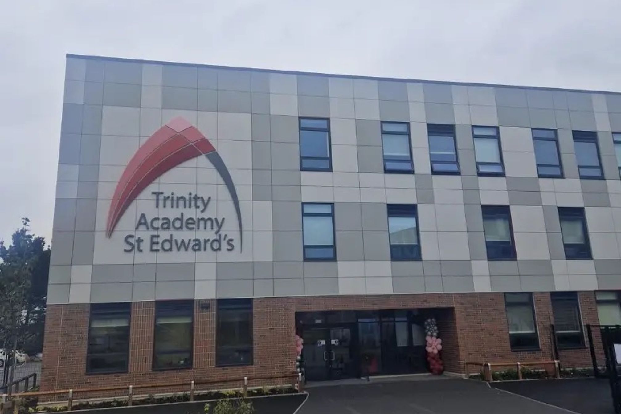 Trinity Academy St Edwards from the outside