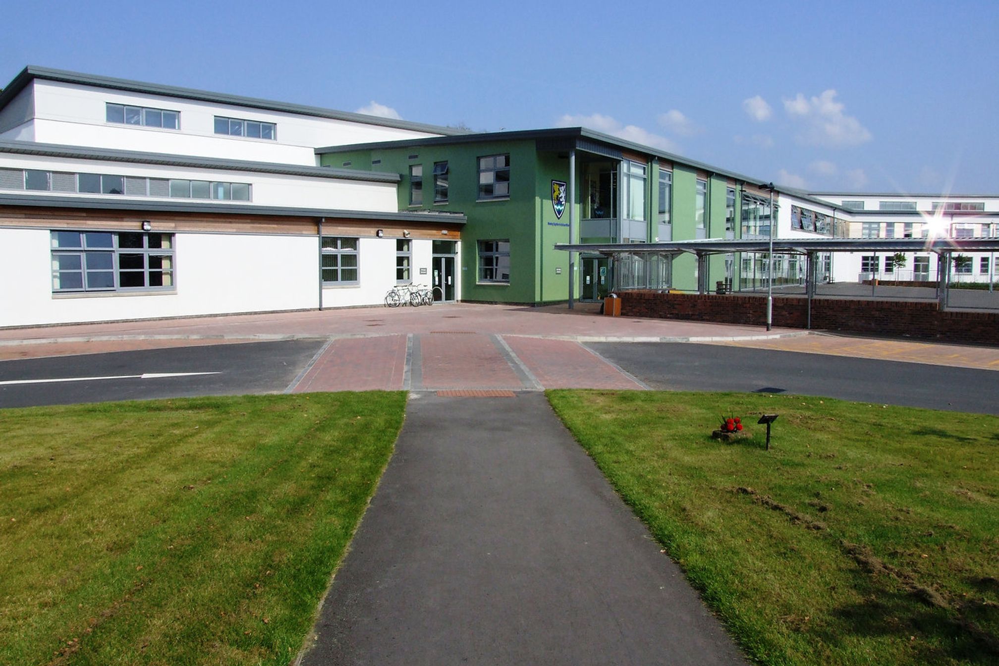 Wallace Hall Academy from the outside.