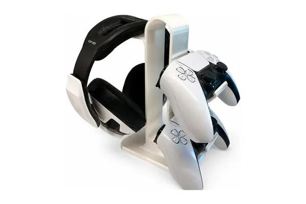 Suporte headset + controle (combo)