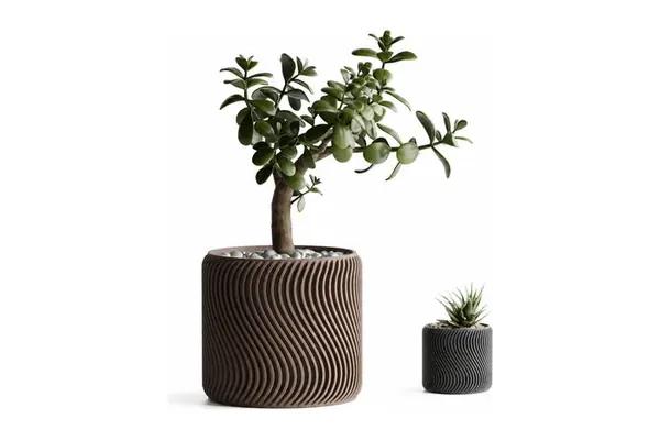 Vaso ondulado (rippled)