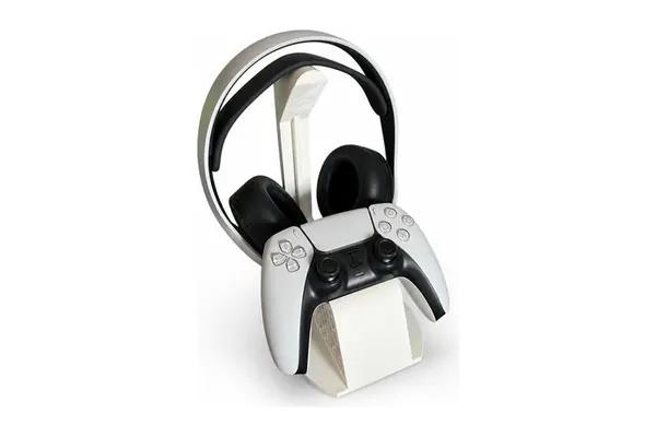 Suporte headset + controle