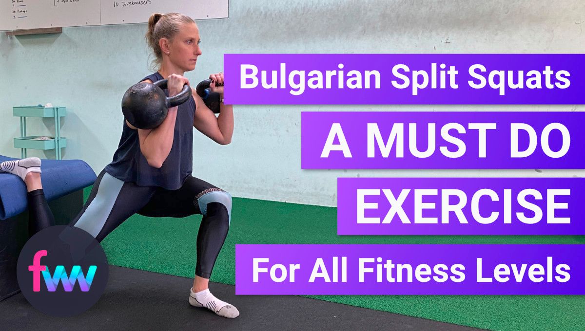 Split squat with discount kettlebell