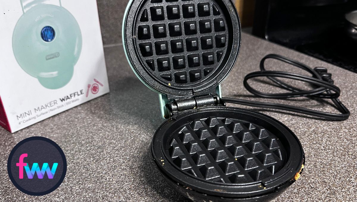 This is the waffle maker Kindal uses when she needs to make healthy waffles.