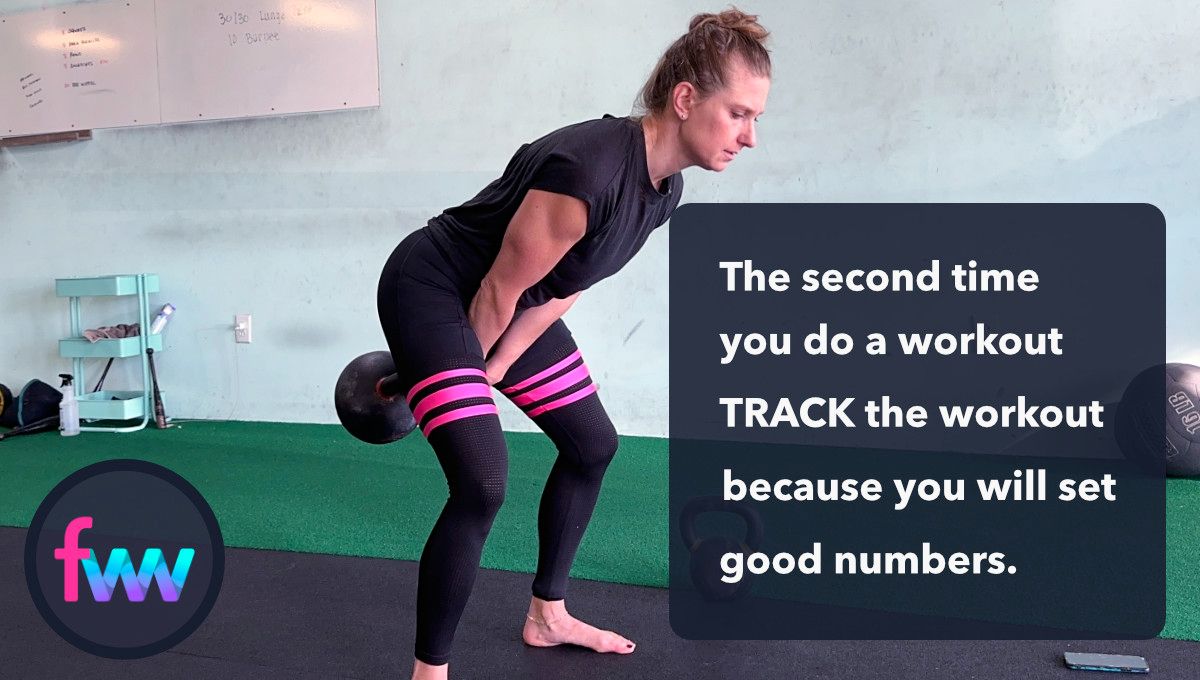 The second time you do an assessment workout track it. Since you know the workout you'll be able to set really good numbers that will be tough to beat.