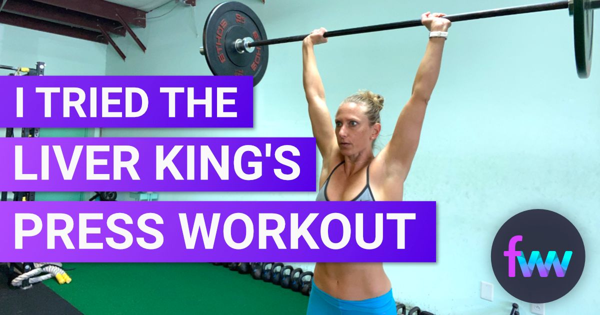 I Tried The Liver King's Insane Press Challenge