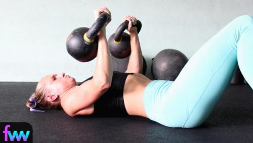 Grunting while doing a chest press for more 25% power.