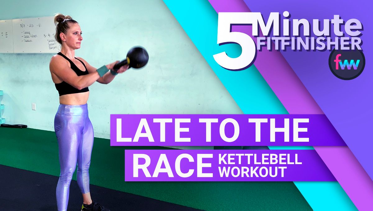 8 minute kettlebell discount workout