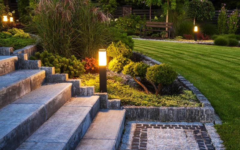 Landscape Lighting Installation