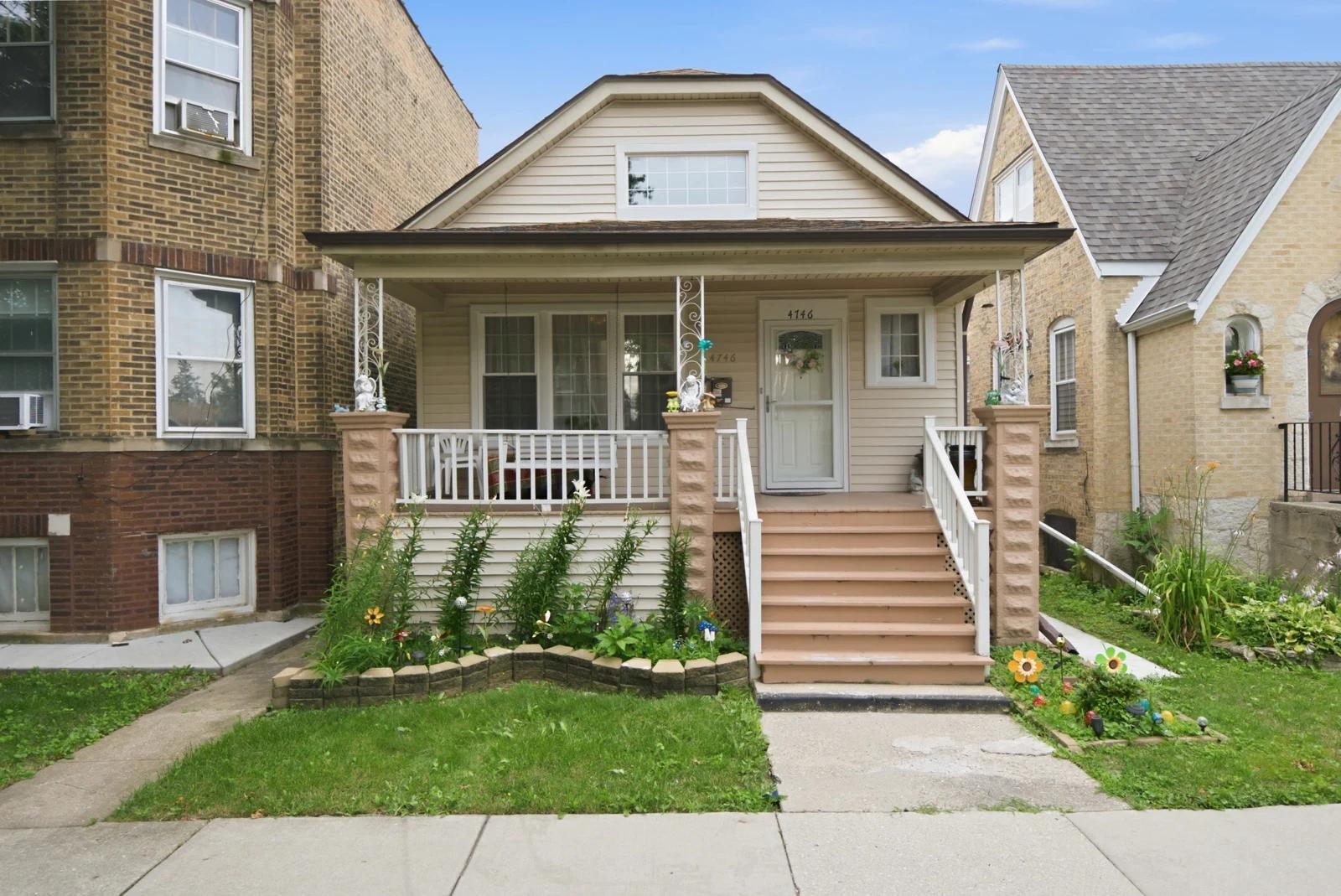 Street-facing home exterior